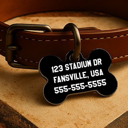 Tampa Bay Game Day Tag - Black Diamond