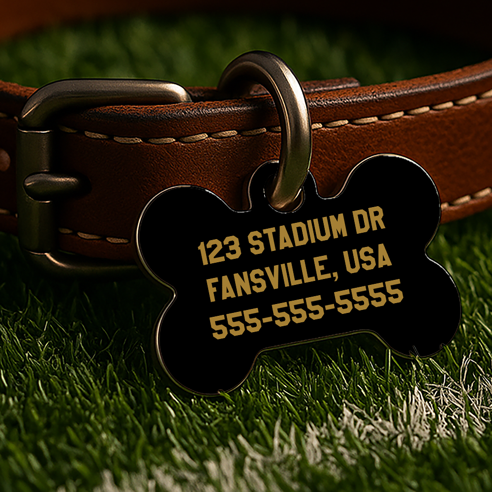 Seattle Game Day Tag - Black Campus