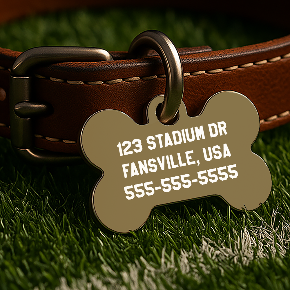 Seattle Game Day Tag - Purple Campus