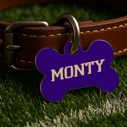 Seattle Game Day Tag - Purple Campus