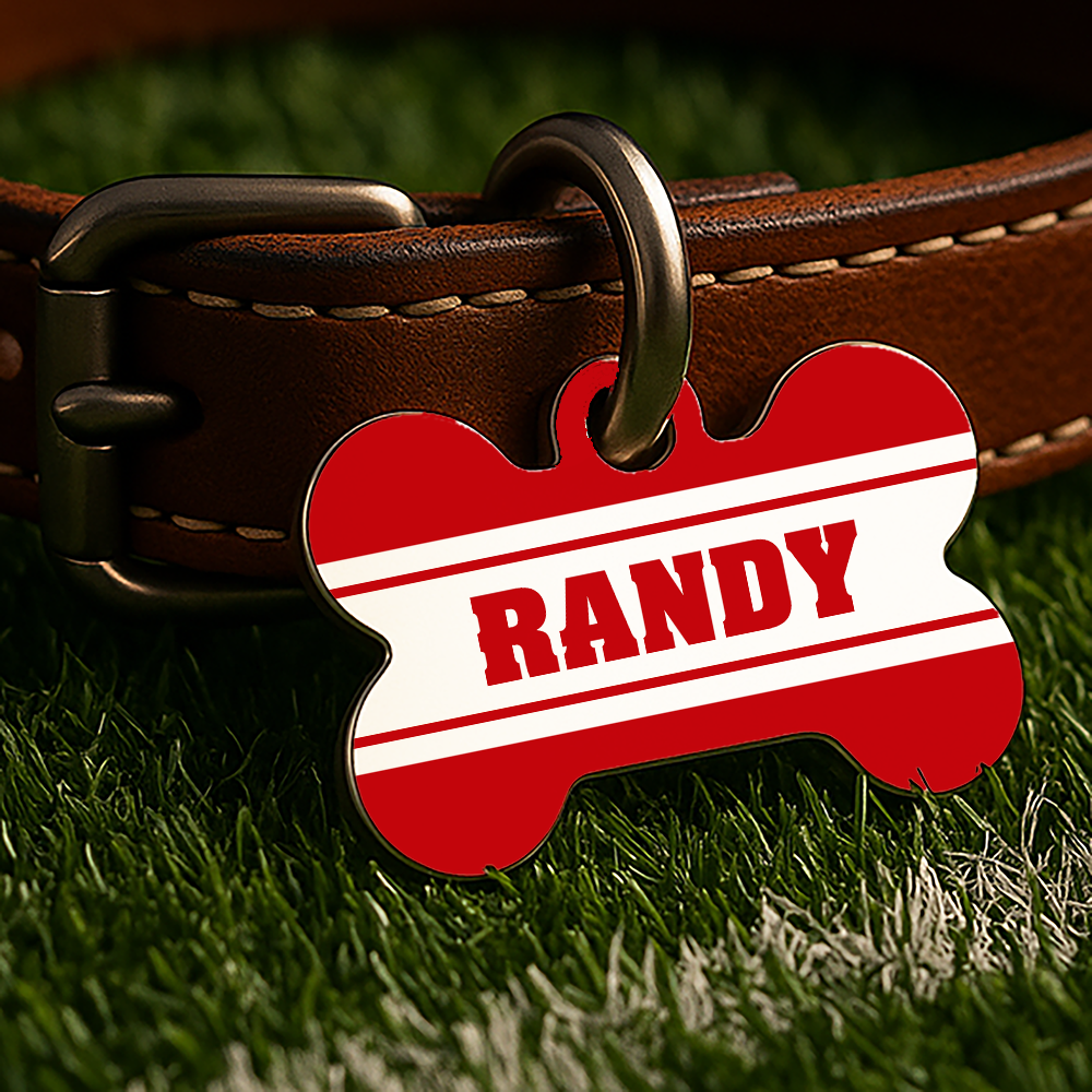 Madison Game Day Tag - Red Campus